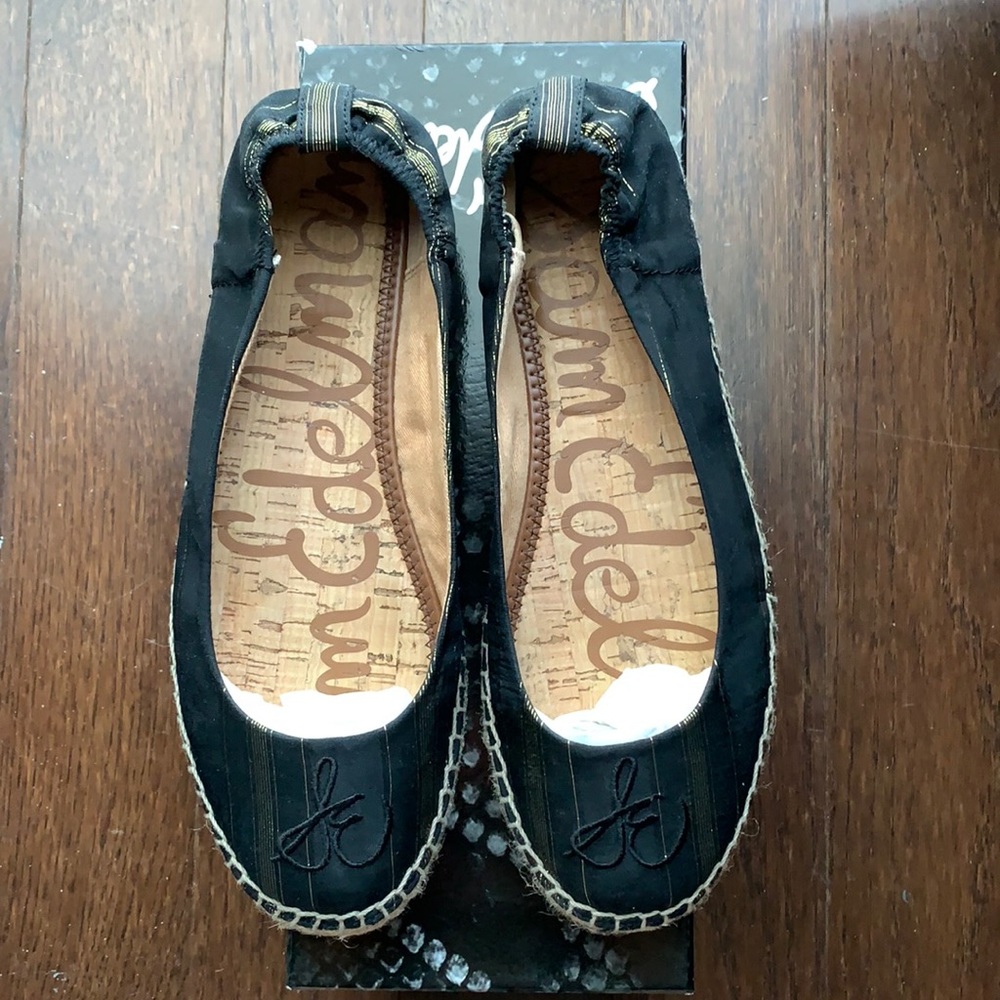 EUC Sam Edelman espadrille ballet flats